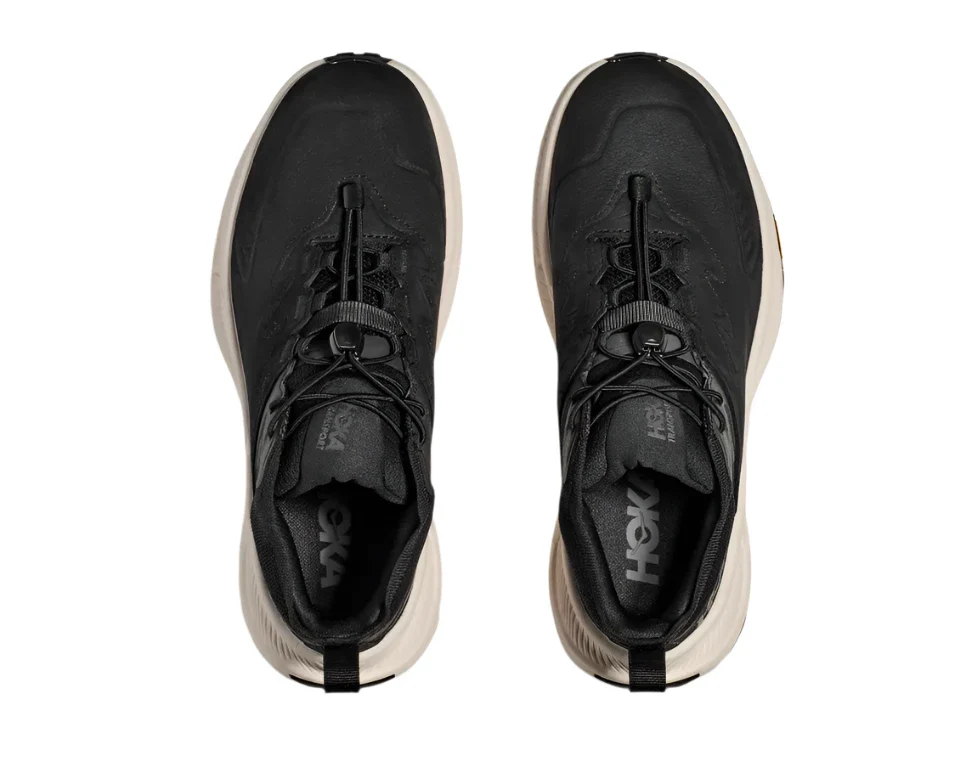 WOMEN'S HOKA TRANSPORT CHUKKA GTX | BLACK / ALABASTER - Image 3