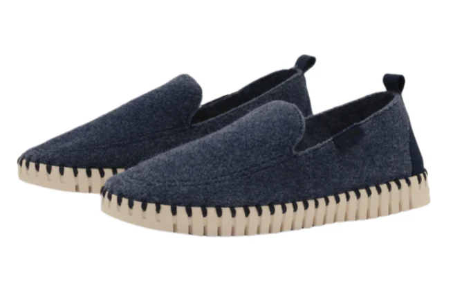 WOMEN'S ILSE JACOBSEN TULIP 3092 LOAFER | DARK INDIGO - Image 3