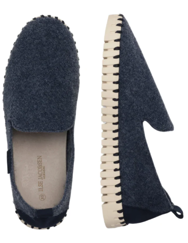 WOMEN'S ILSE JACOBSEN TULIP 3092 LOAFER | DARK INDIGO - Image 4