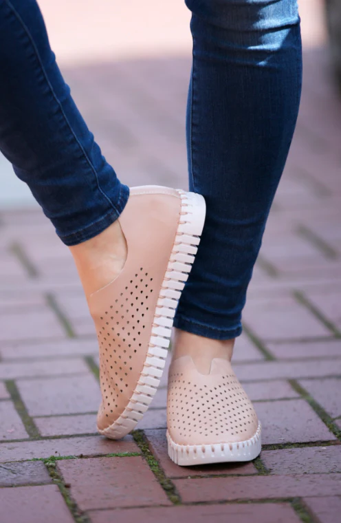 WOMEN'S ILSE JACOBSEN TULIP SLIP-ON | ADOBE ROSE - Image 2