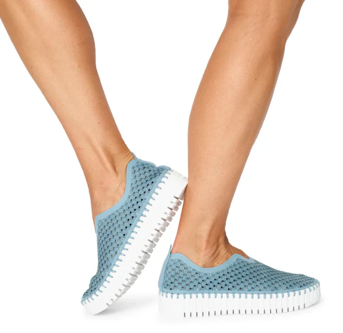WOMEN'S ILSE JACOBSEN TULIP 3373 SLIP-ON | BLUE CLOUD - Image 5