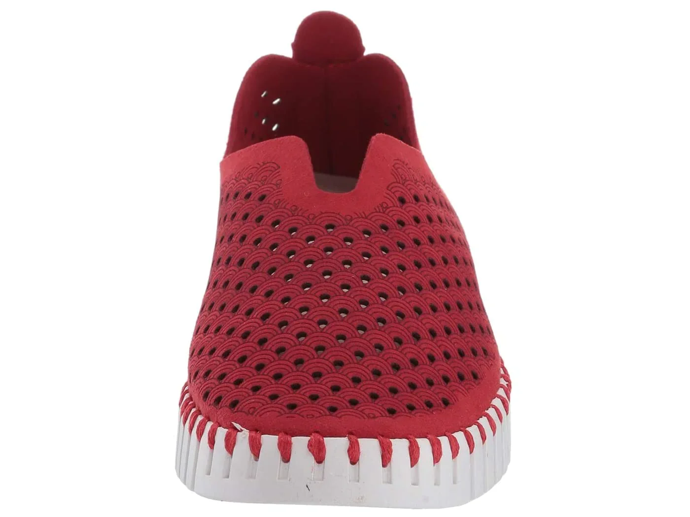 WOMEN'S ILSE JACOBSEN TULIP SLIP-ON | DEEP RED - Image 4