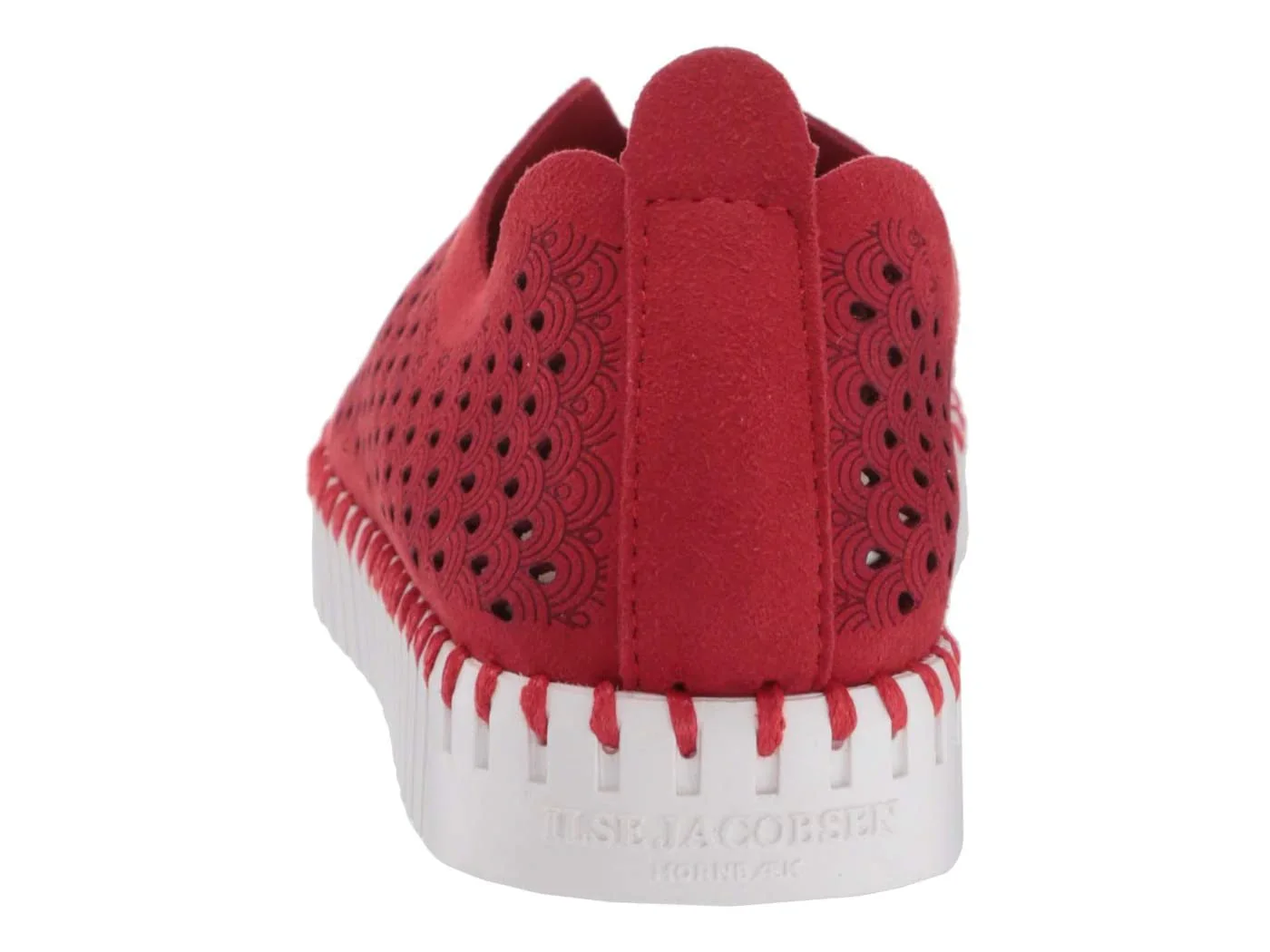 WOMEN'S ILSE JACOBSEN TULIP SLIP-ON | DEEP RED - Image 5