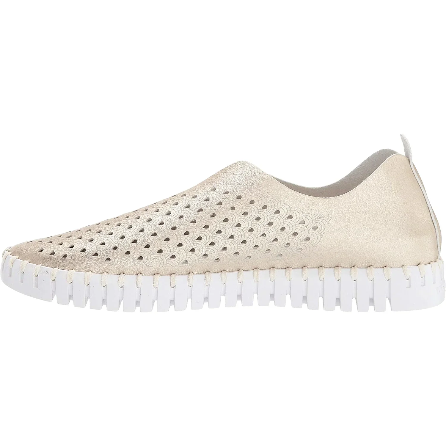WOMEN'S ILSE JACOBSEN TULIP SLIP-ON 3576 | PLATIN - Image 2