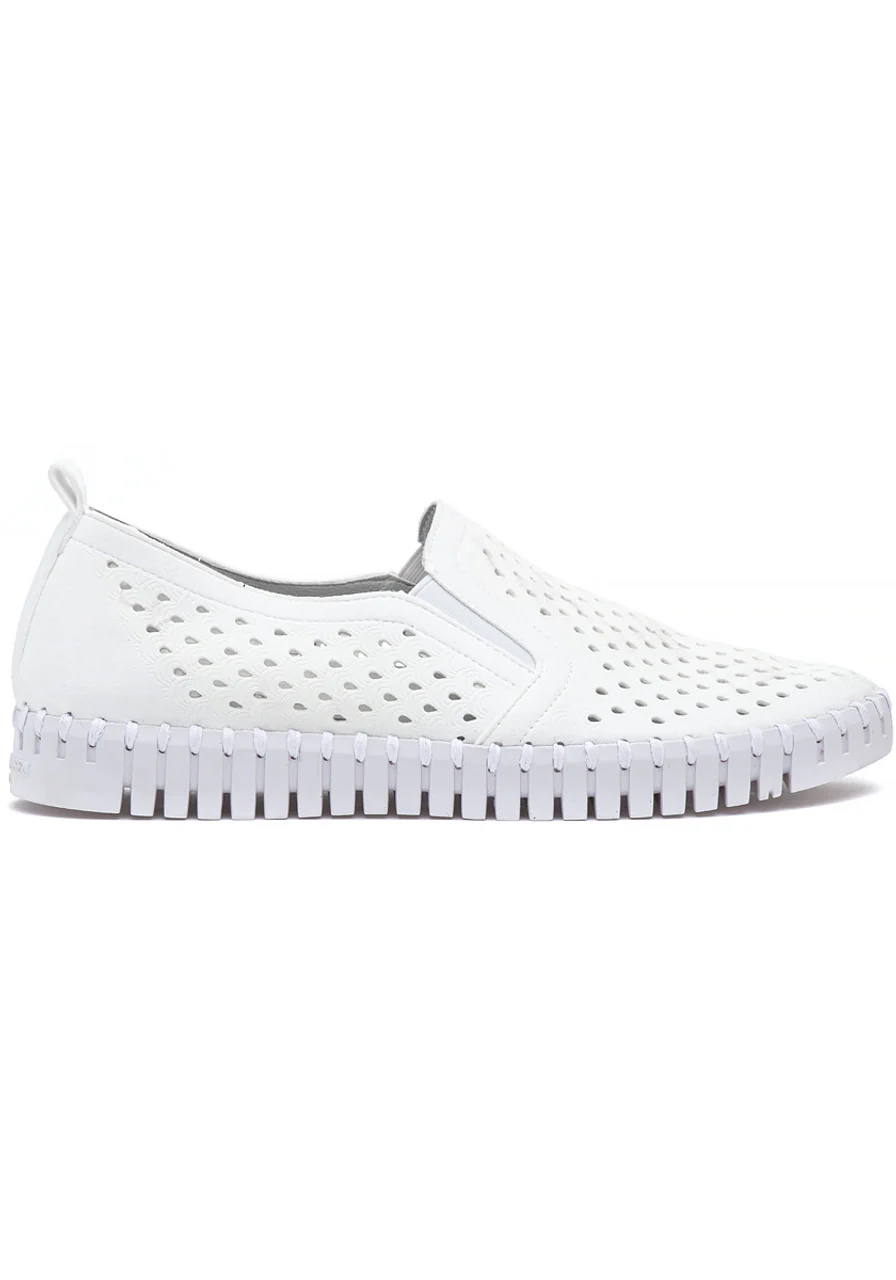 WOMEN'S ILSE JACOBSEN TULIP SLIP-ON | WHITE - Image 2