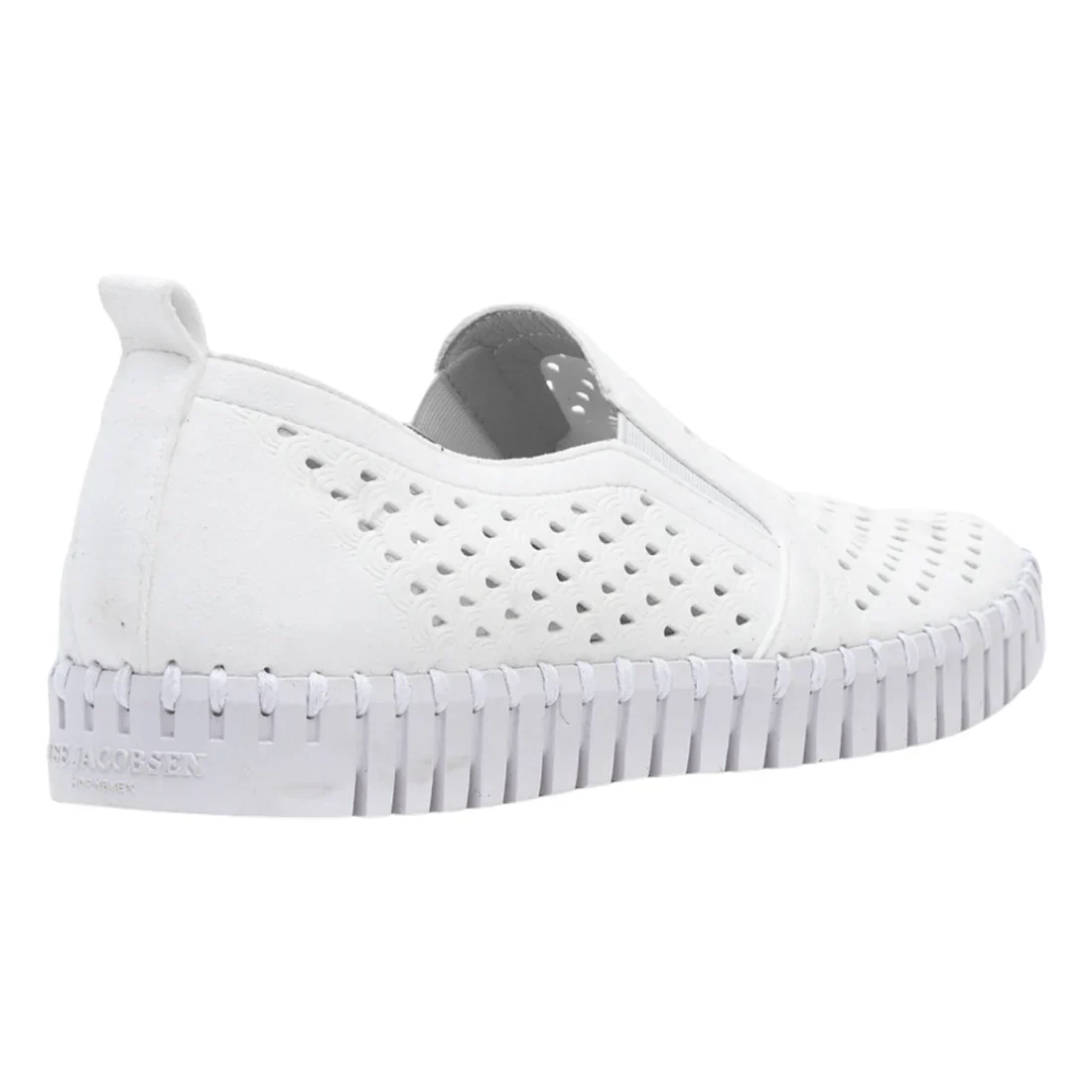 WOMEN'S ILSE JACOBSEN TULIP SLIP-ON | WHITE - Image 4
