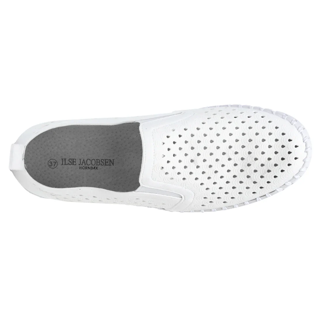 WOMEN'S ILSE JACOBSEN TULIP SLIP-ON | WHITE - Image 5