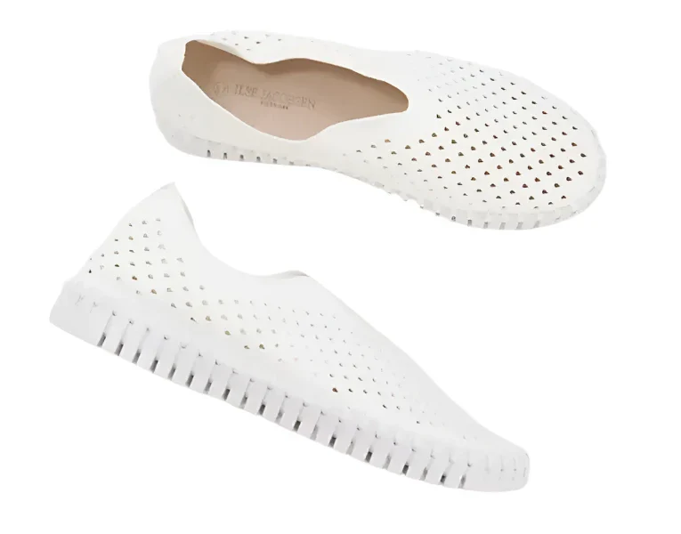 WOMEN'S ILSE JACOBSEN TULIP SLIP-ON | WHITE - Image 7
