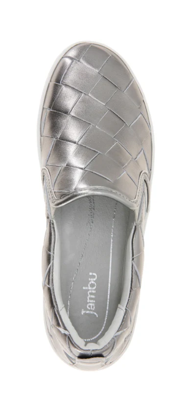 WOMEN'S JAMBU CHARLOTTE SNEAKER | GUNMETAL - Image 4