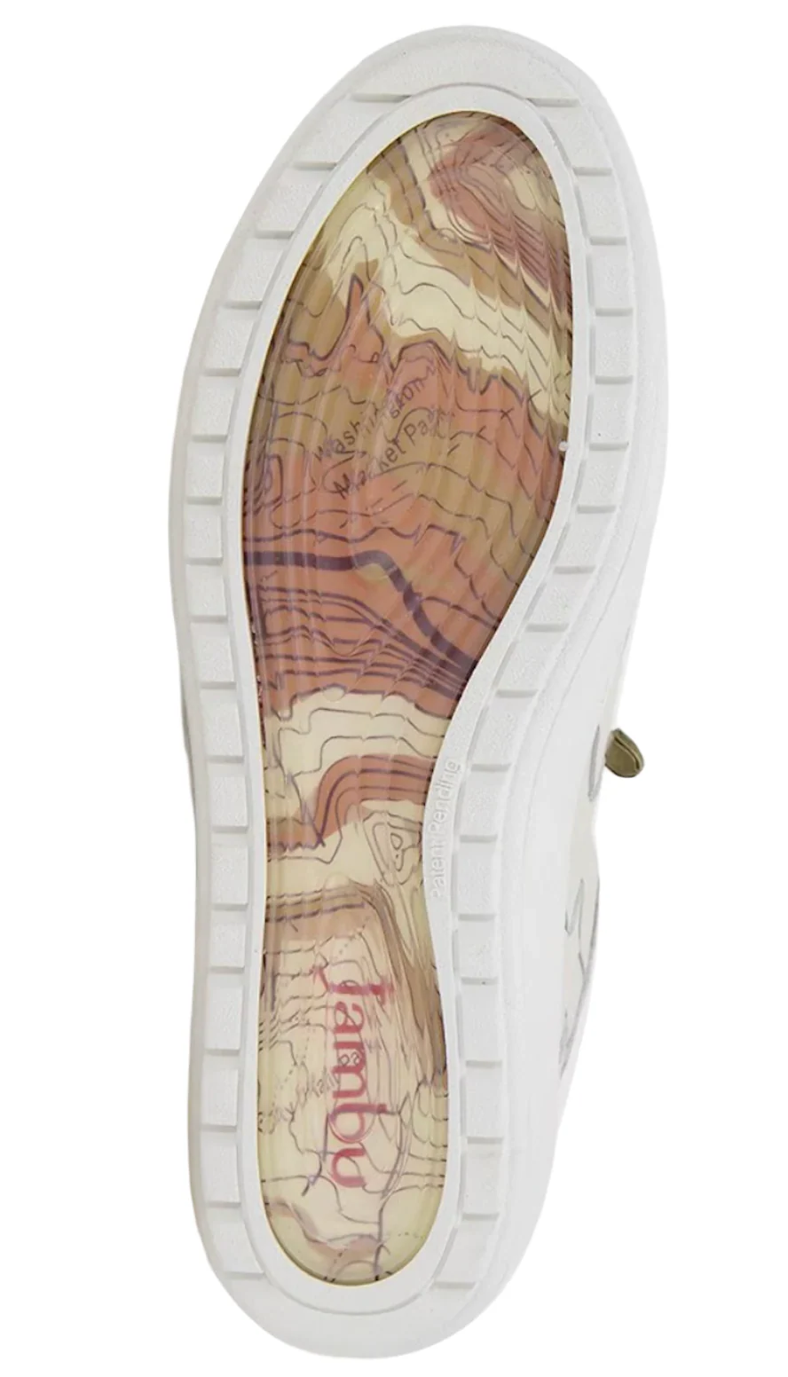 WOMEN'S JAMBU CHLOE SNEAKER | CHALK - Image 6