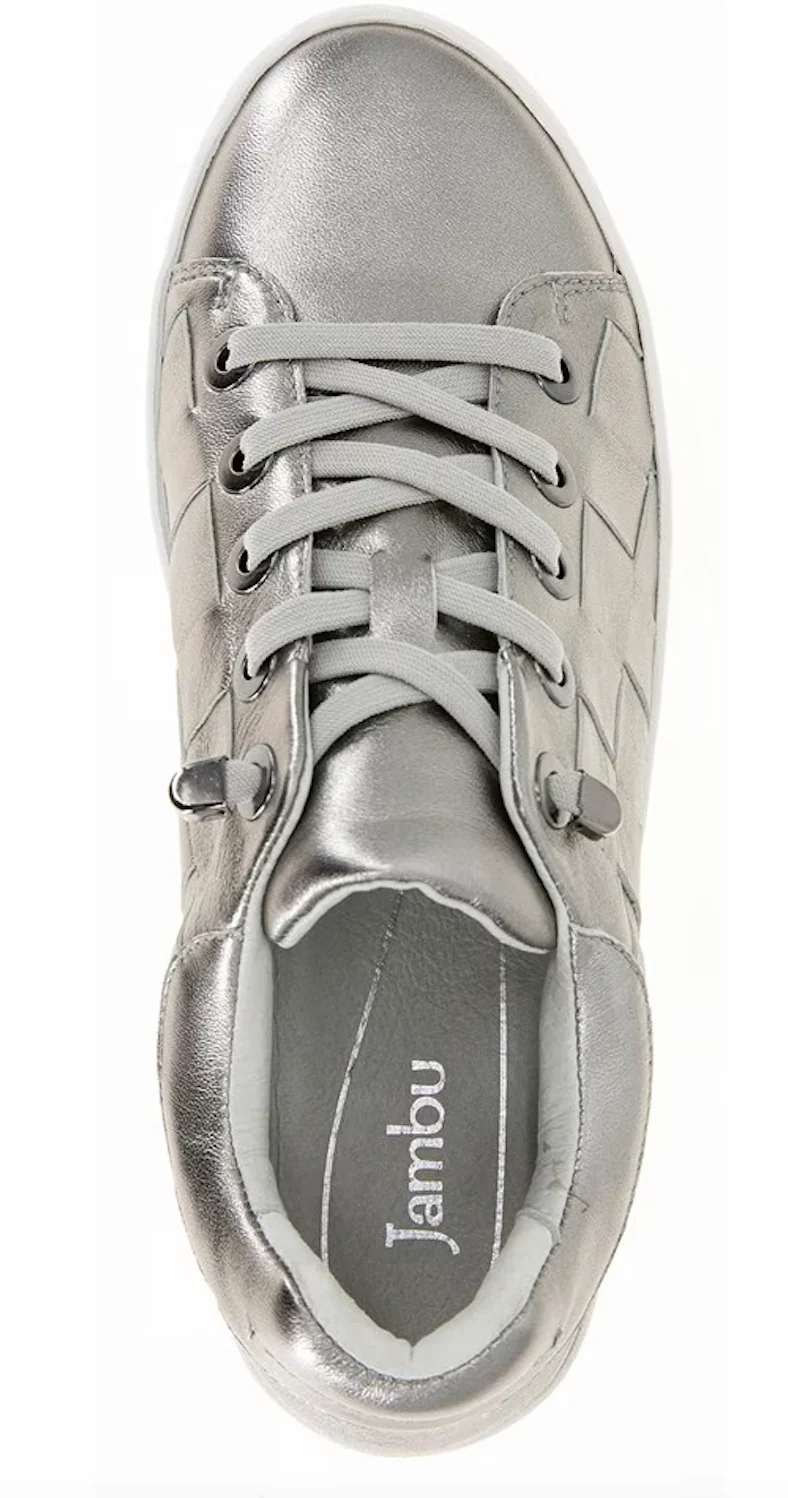 WOMEN'S JAMBU CHLOE SNEAKER | GUNMETAL - Image 4