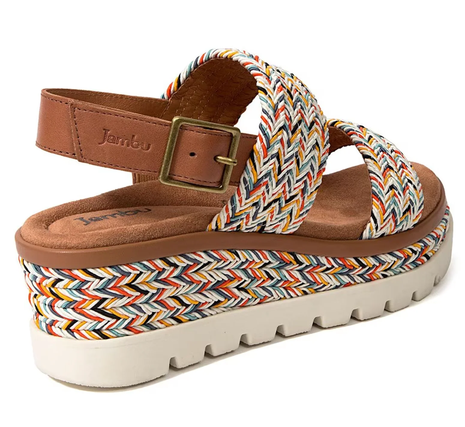 WOMEN'S JAMBU DESTINY SANDAL WEDGE | MULTI - Image 4
