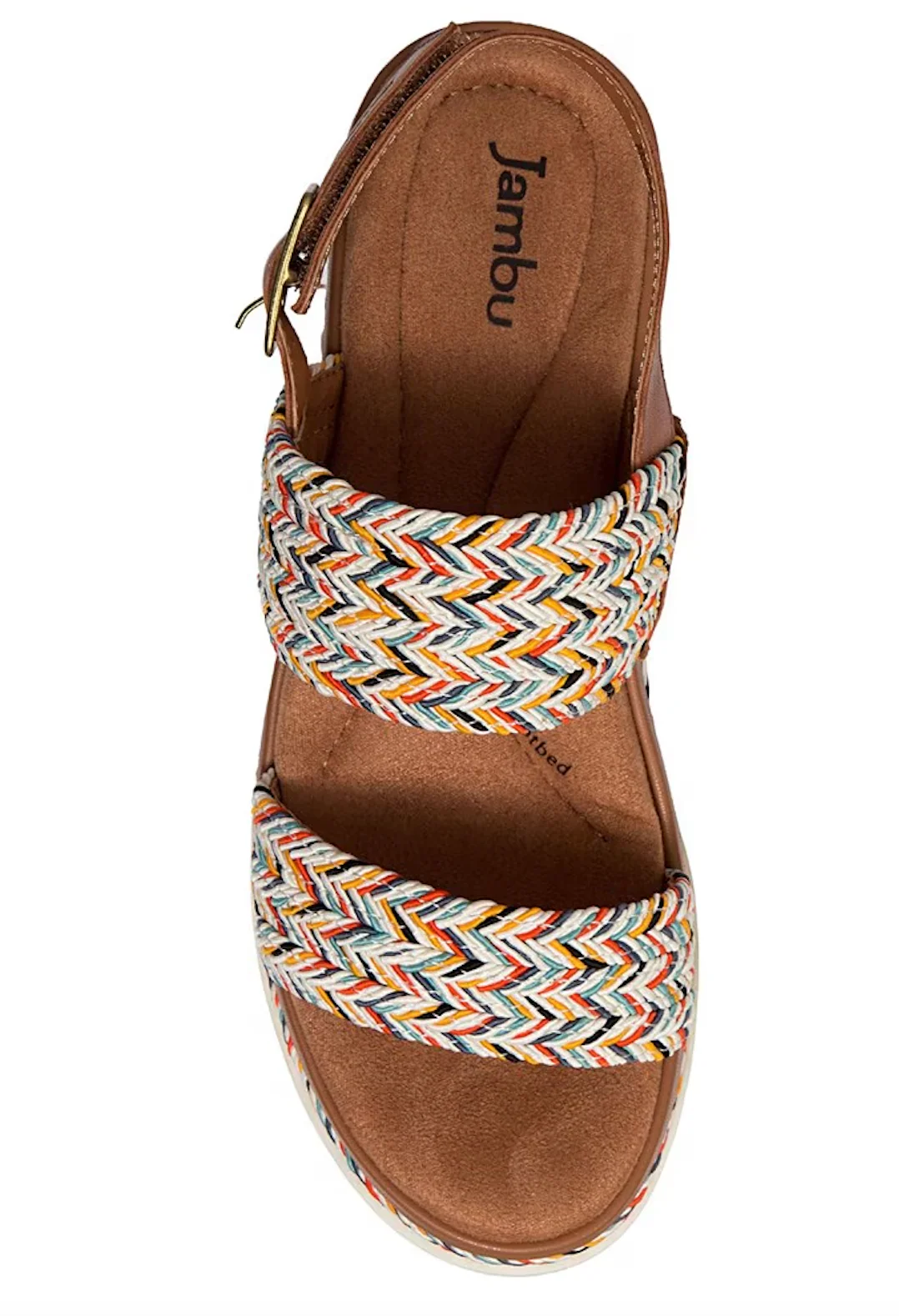 WOMEN'S JAMBU DESTINY SANDAL WEDGE | MULTI - Image 5
