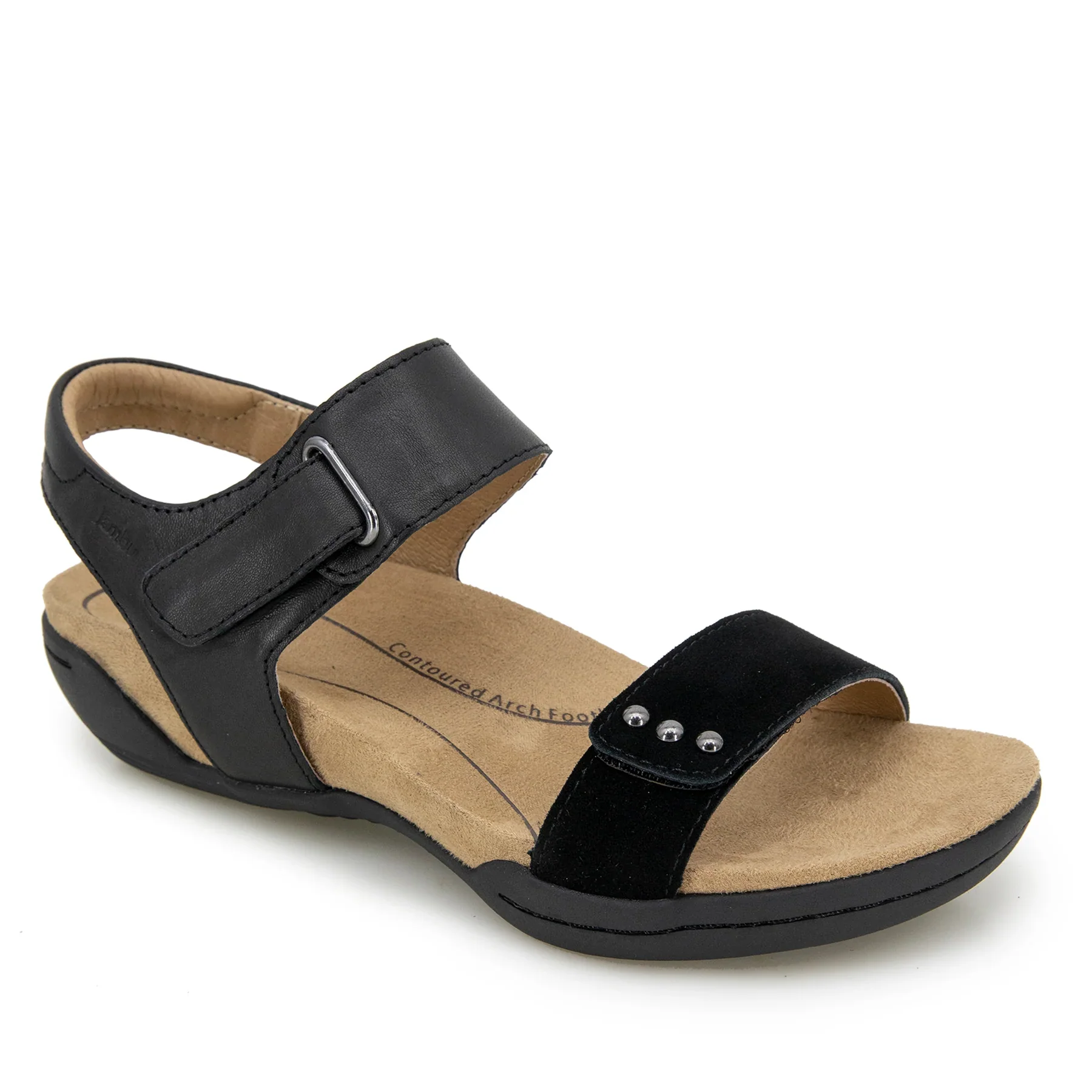 WOMEN'S JAMBU MORGAN SANDAL | BLACK - Image 3
