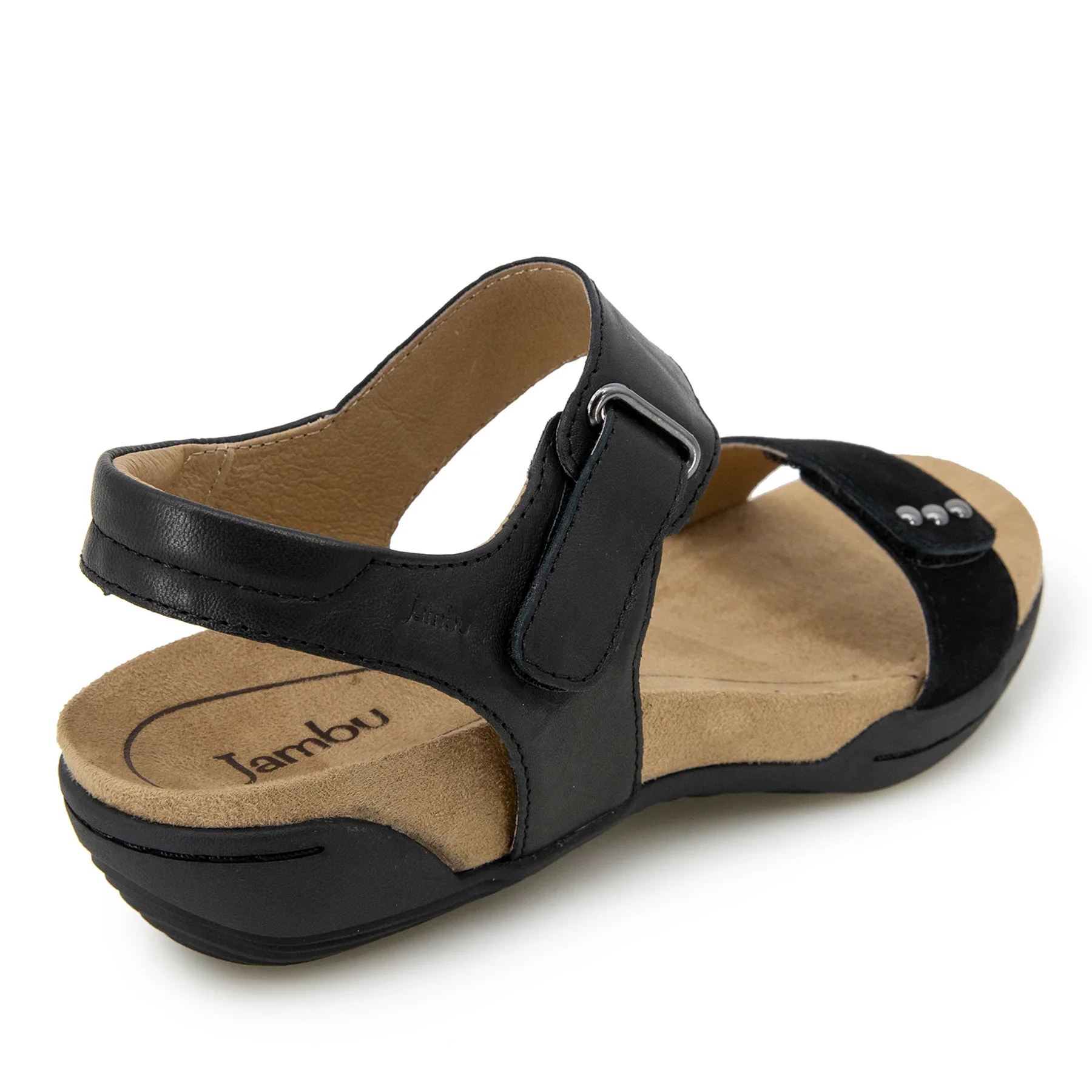 WOMEN'S JAMBU MORGAN SANDAL | BLACK - Image 6