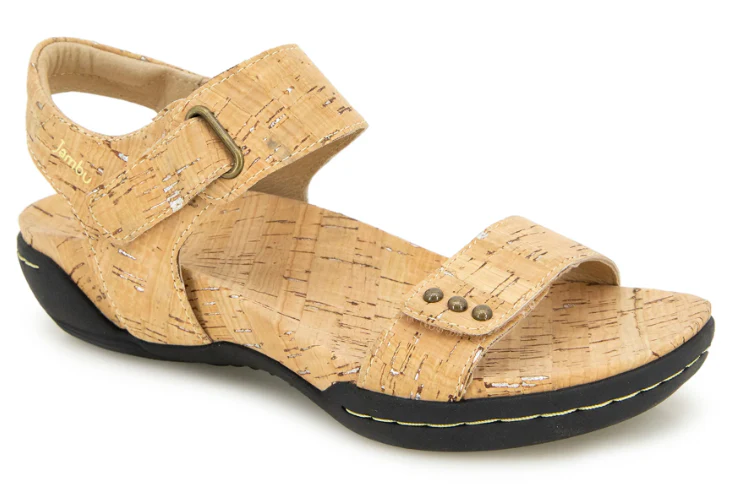 WOMEN'S JAMBU MORGAN SANDAL | CORK SHIMMER - Image 3