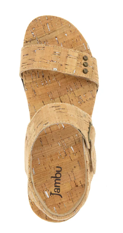 WOMEN'S JAMBU MORGAN SANDAL | CORK SHIMMER - Image 4