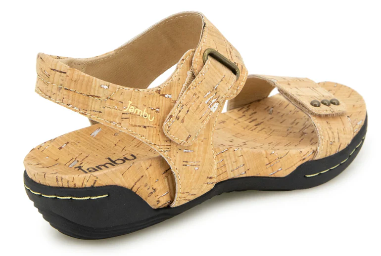 WOMEN'S JAMBU MORGAN SANDAL | CORK SHIMMER - Image 6