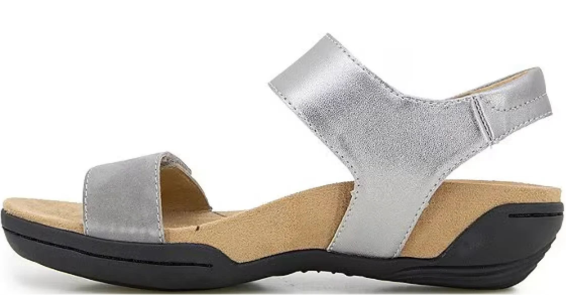 WOMEN'S JAMBU MORGAN SANDAL | GUNMETAL / PEWTER - Image 2