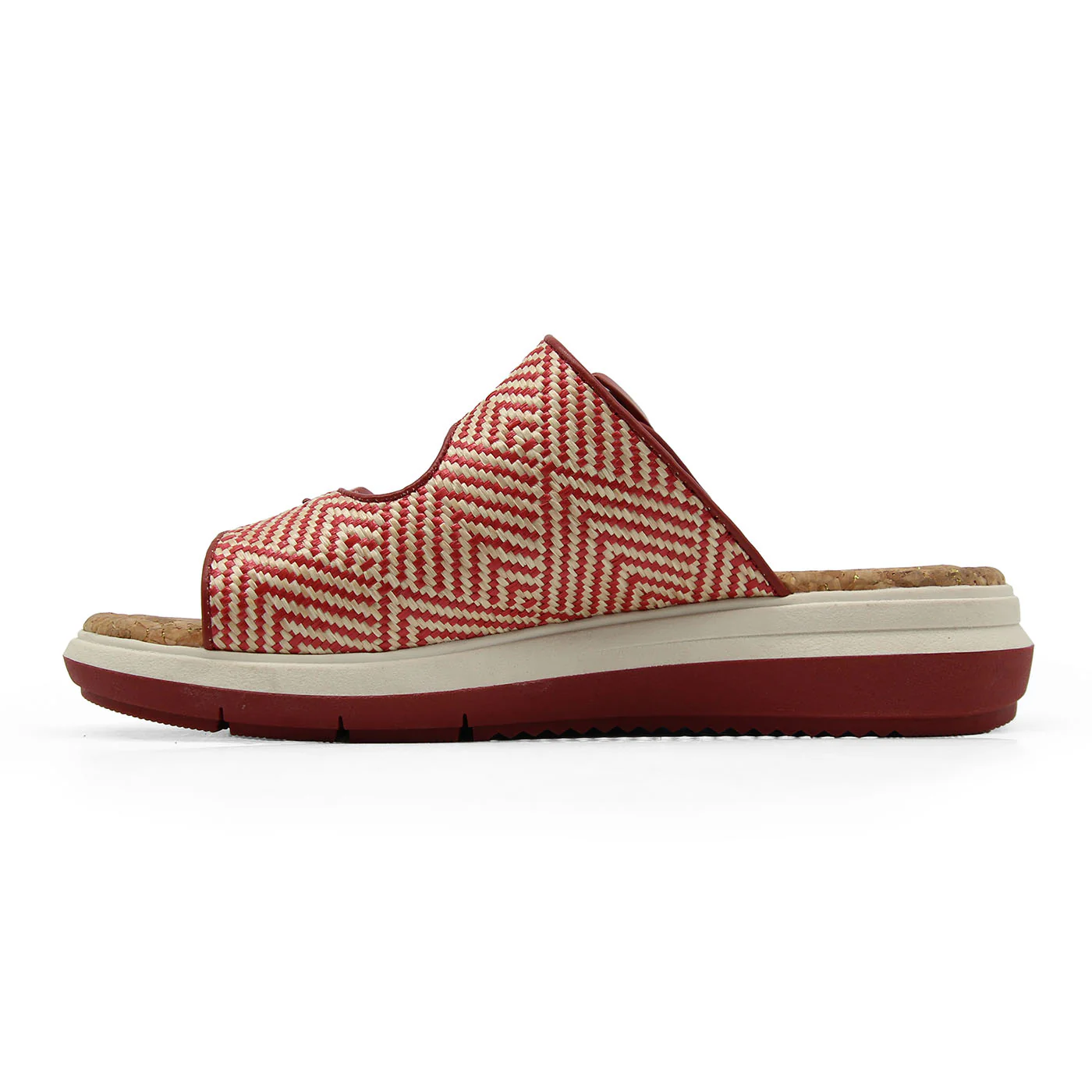 WOMEN'S JBU KONA | RED / CREAM RAFIA - Image 5