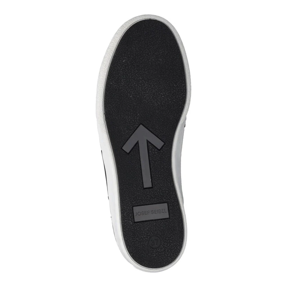 WOMEN'S JOSEF SEIBEL CLAIRE 27 | BLACK / WHITE LEATHER - Image 6