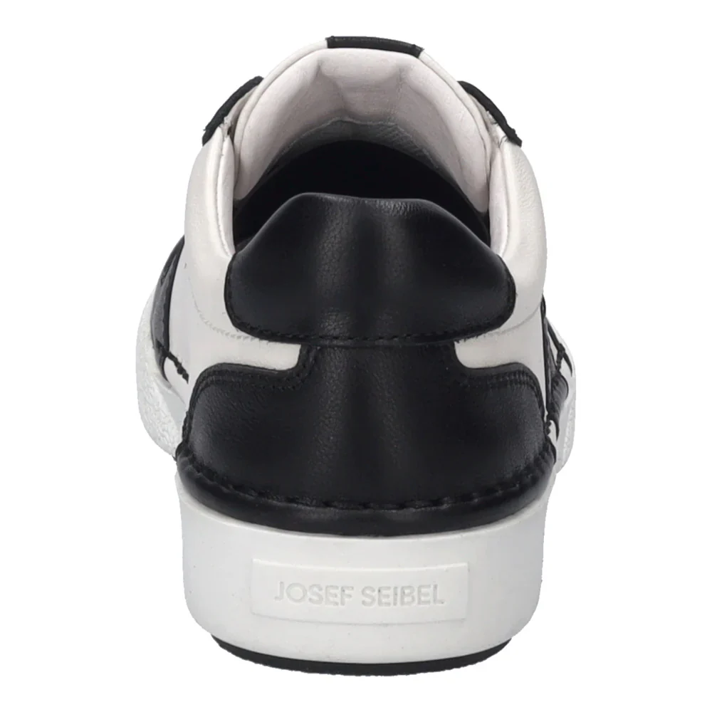 WOMEN'S JOSEF SEIBEL CLAIRE 27 | BLACK / WHITE LEATHER - Image 8