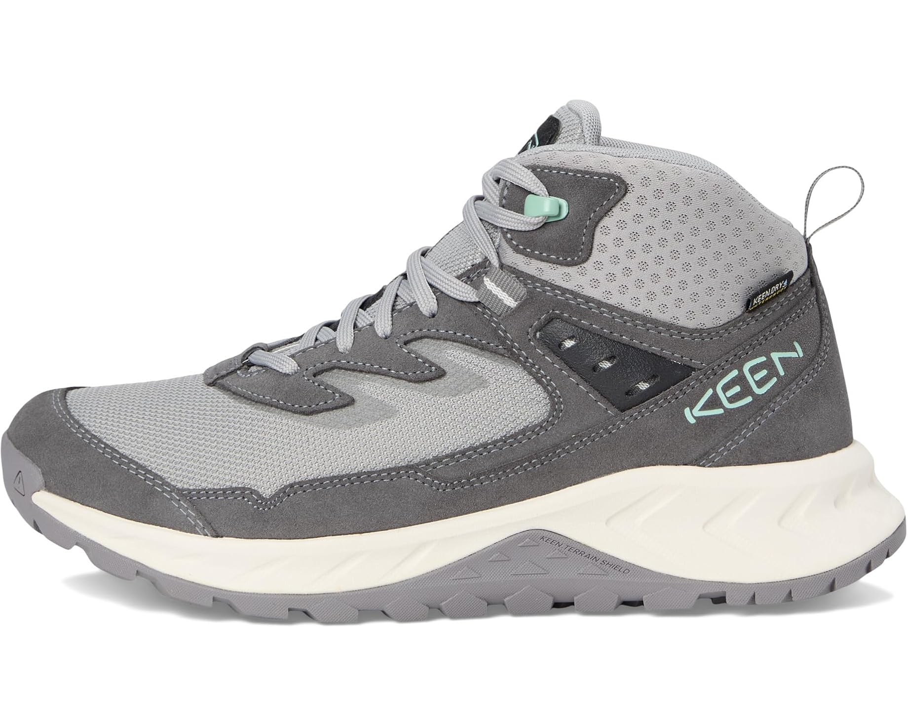 WOMEN'S KEEN HIGHTRAIL WATERPROOF HIKING BOOT | ALLOY / LICHEN - Image 3