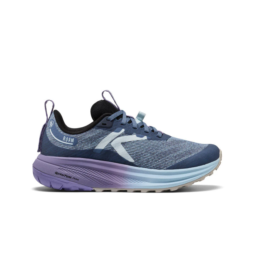 WOMEN'S KEEN ROAM TRAIL RUNNING SHOE | VINTAGE INDIGO | BALLAD BLUE