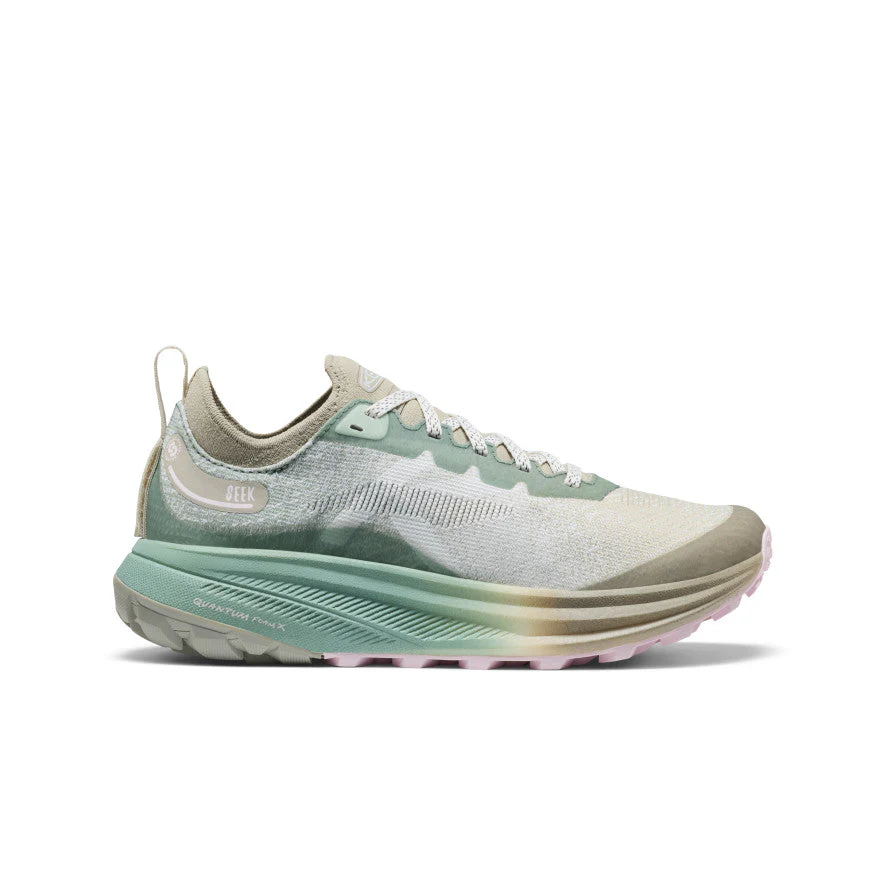 WOMEN'S KEEN SEEK TRAIL RUNNING SHOE | LILY PAD | ABBEY STONE