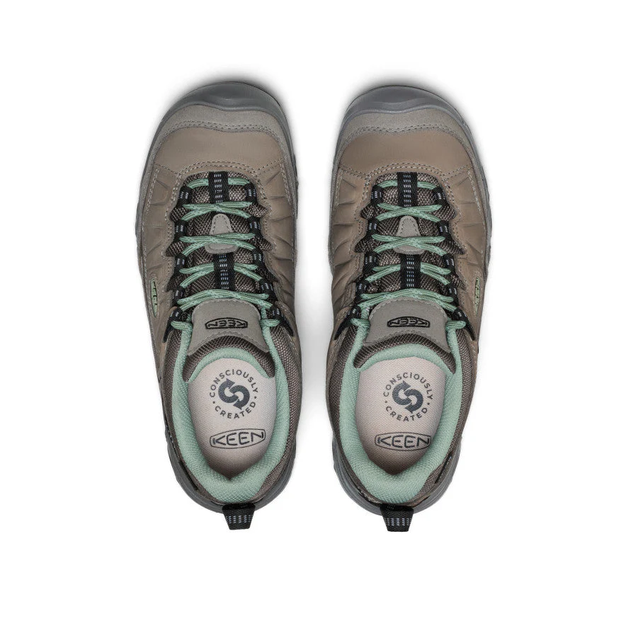 WOMEN'S KEEN TARGHEE IV WATERPROOF | STEEL GREY / LILY PAD - Image 5