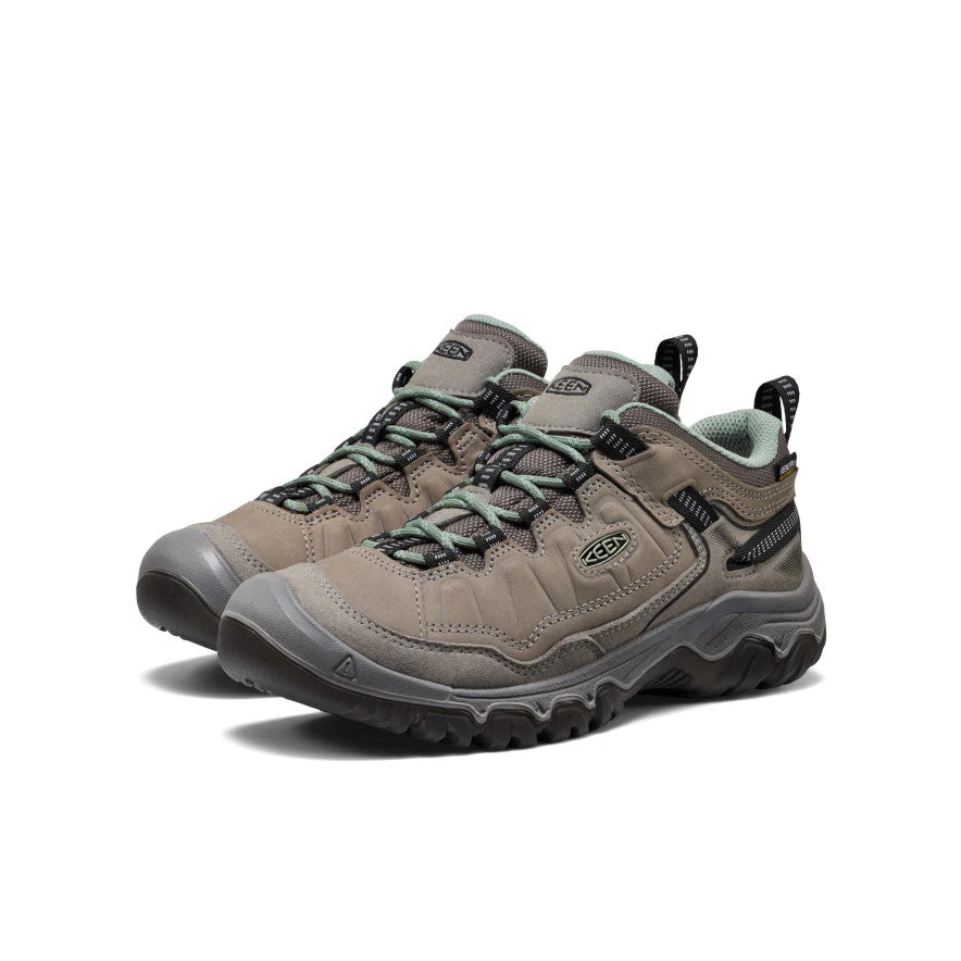 WOMEN'S KEEN TARGHEE IV WATERPROOF | STEEL GREY / LILY PAD - Image 6