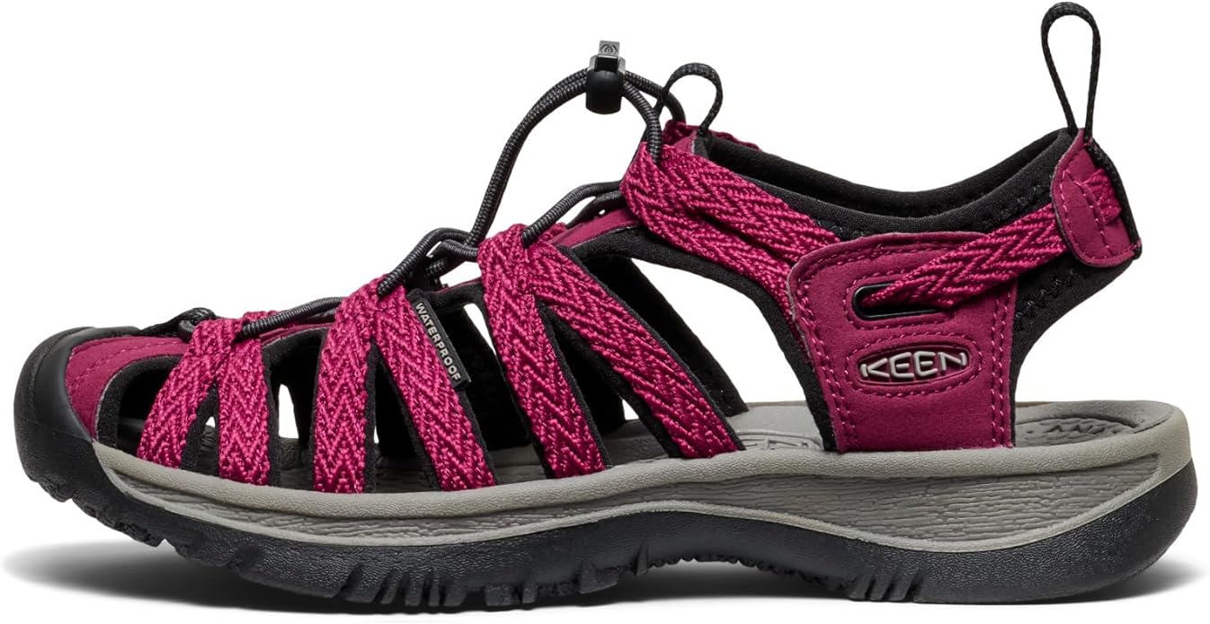WOMEN'S KEEN WHISPER | BEAUJOLAIS / BLACK - Image 3