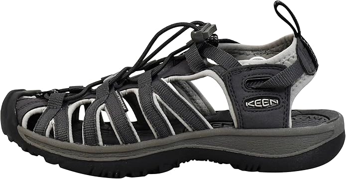 WOMEN'S KEEN WHISPER | BLACK / STEEL GREY - Image 3