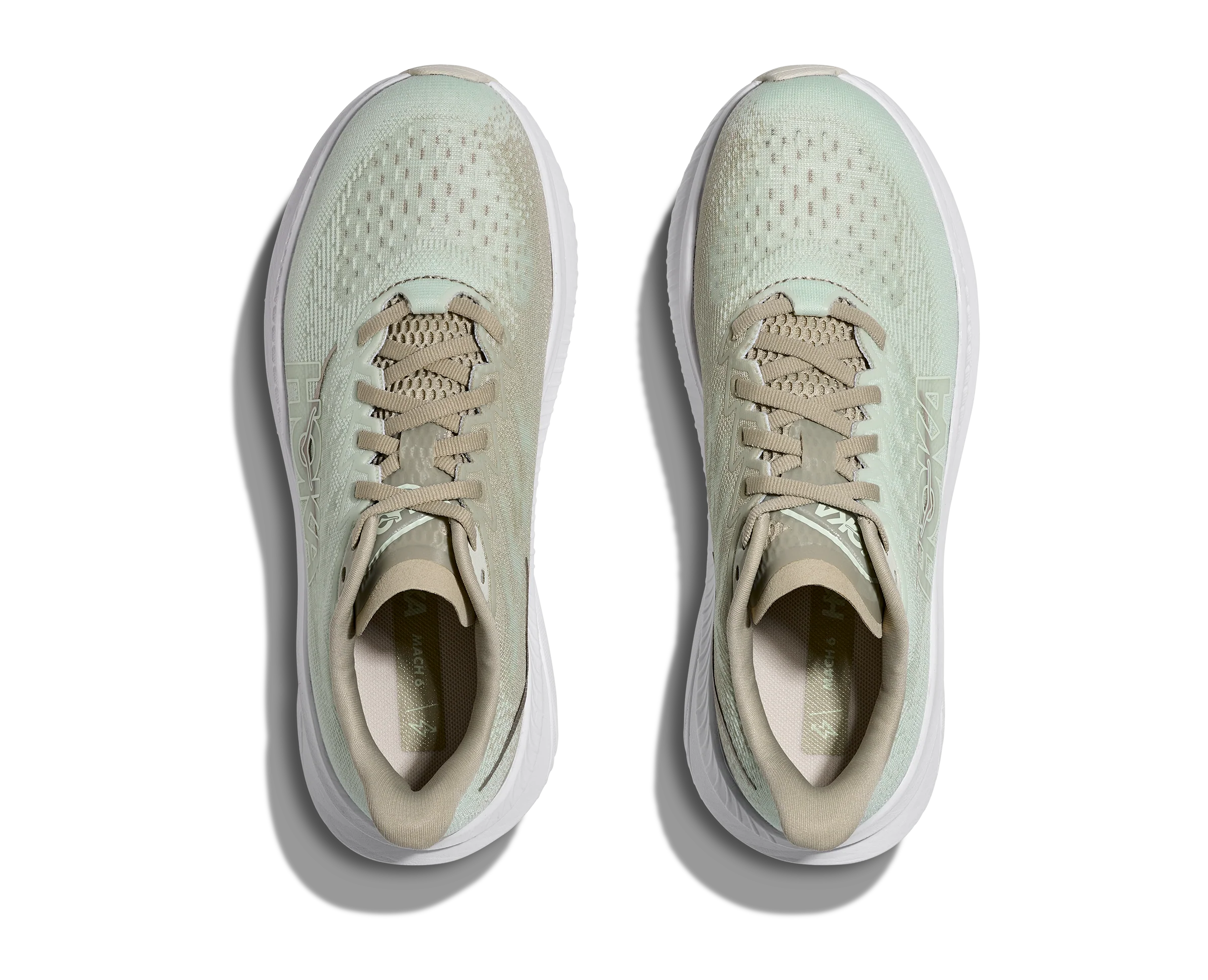WOMEN'S HOKA MACH 6 | OYSTER MUSHROOM / TRUFFLE SALT - Image 2