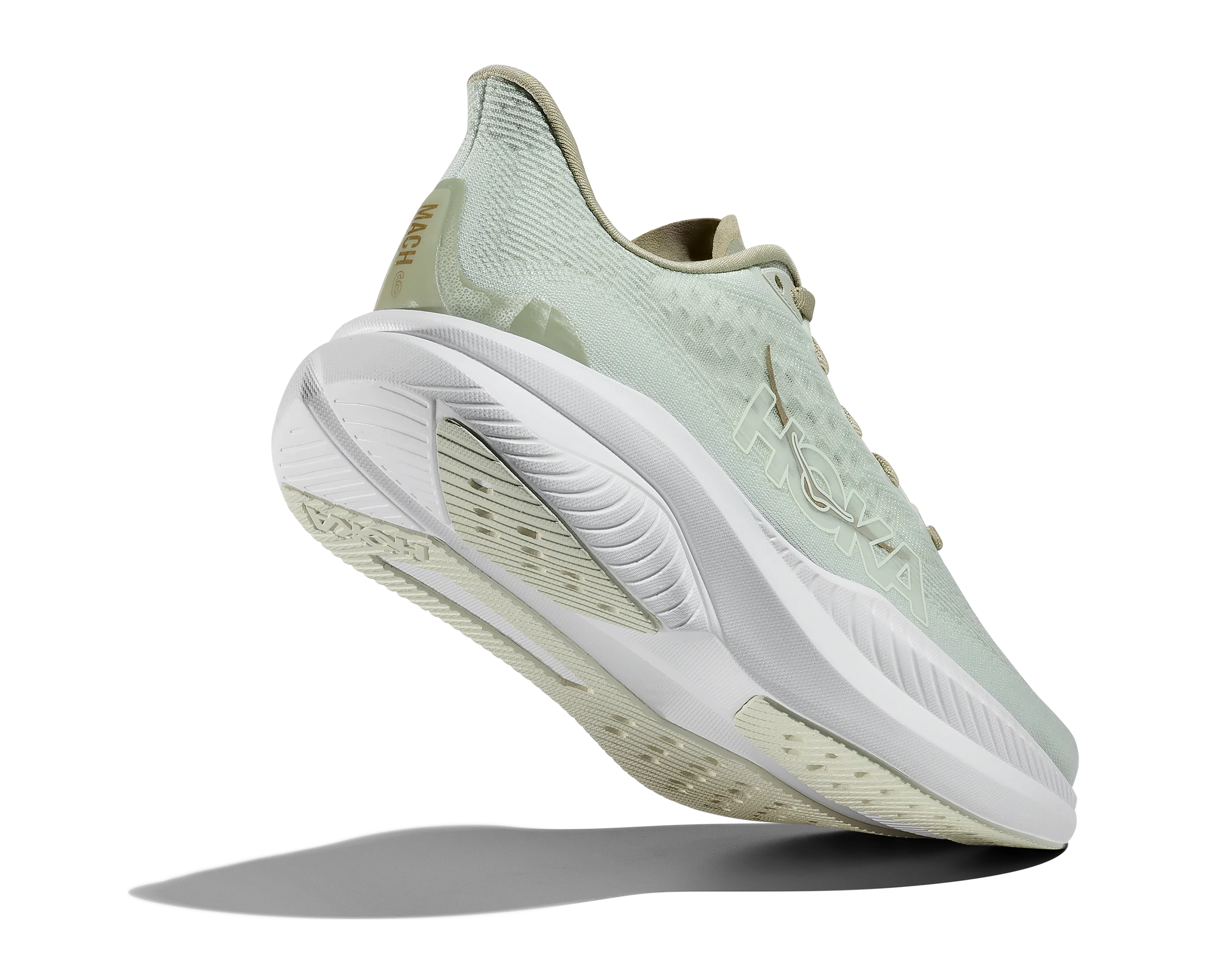 WOMEN'S HOKA MACH 6 | OYSTER MUSHROOM / TRUFFLE SALT - Image 4