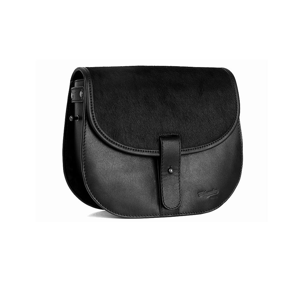 WOMEN'S MILWAUKEE BOOT CO. ALLIS SADDLE BAG | BLACK - Image 3