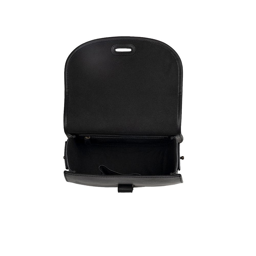 WOMEN'S MILWAUKEE BOOT CO. ALLIS SADDLE BAG | BLACK - Image 5