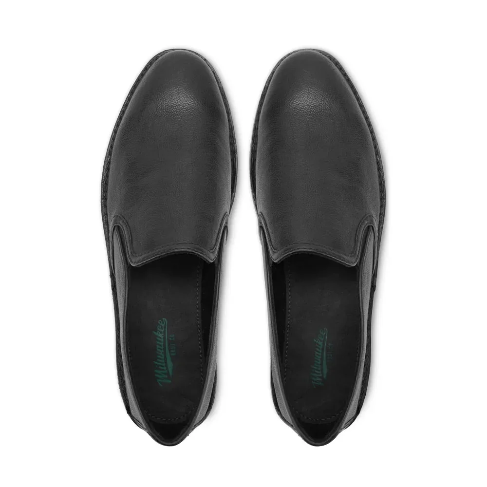 WOMEN'S MILWAUKEE BOOT CO. NELLIE SLIP-ON | BLACK - Image 4