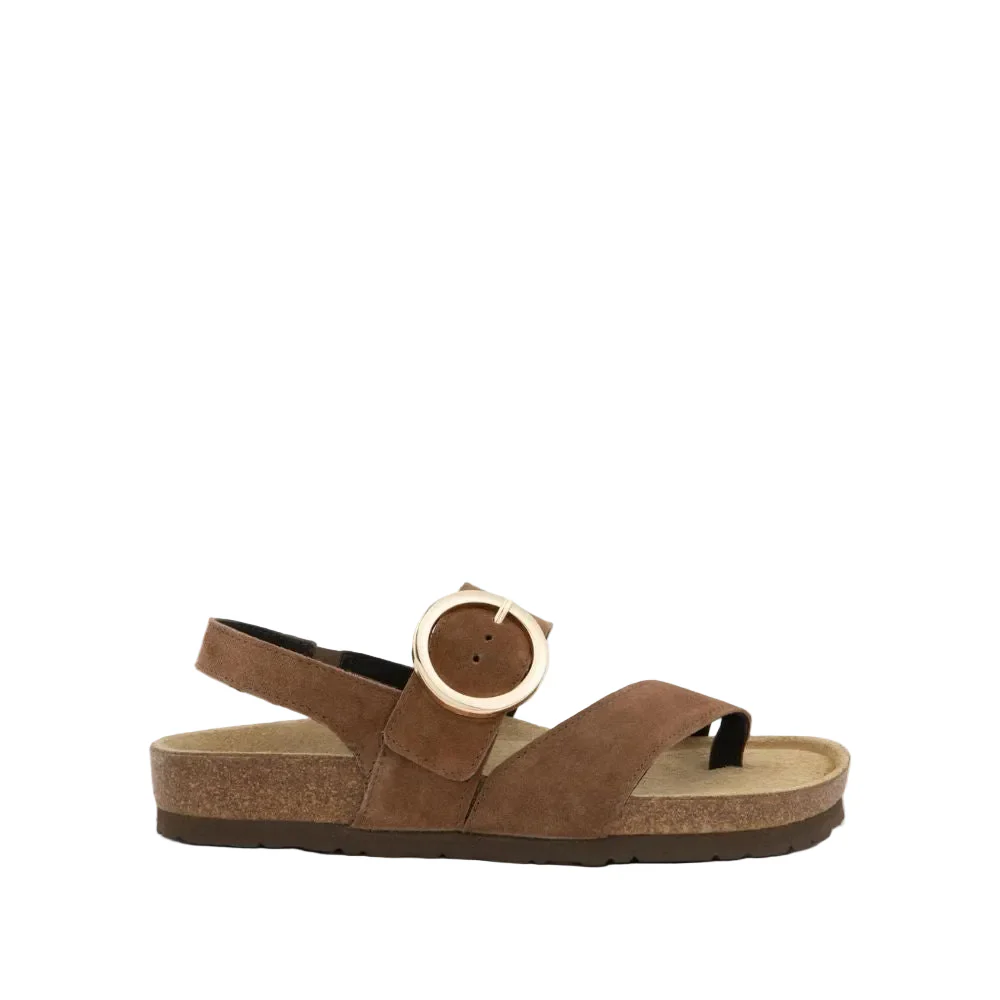 WOMENS NAOT BALTIMORE SANDAL | BROWN CEDAR SUEDE - Image 2
