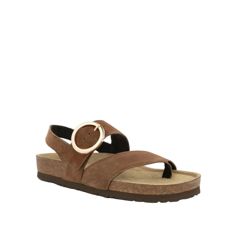 WOMENS NAOT BALTIMORE SANDAL | BROWN CEDAR SUEDE - Image 3