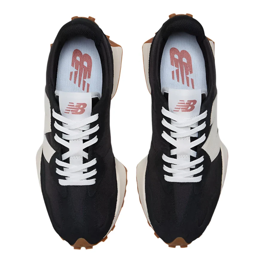 WOMEN'S NEW BALANCE 327 | BLACK / WHITE / MINERAL RED - Image 5