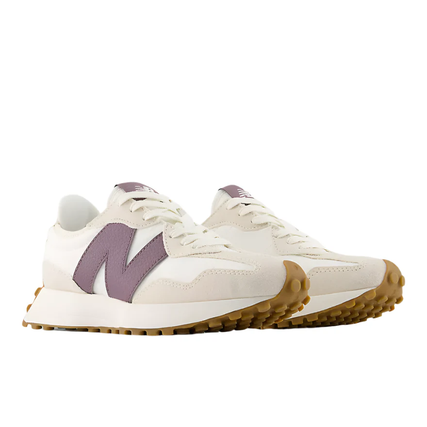 WOMEN'S NEW BALANCE 327 | LINEN / SEA SALT / DARK ICE WINE - Image 3