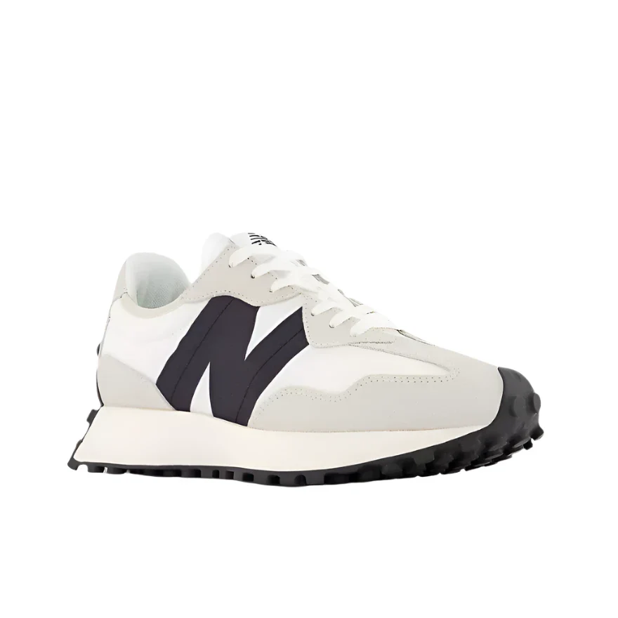 WOMEN'S NEW BALANCE 327 | SEA SALT / WHITE / BLACK - Image 3