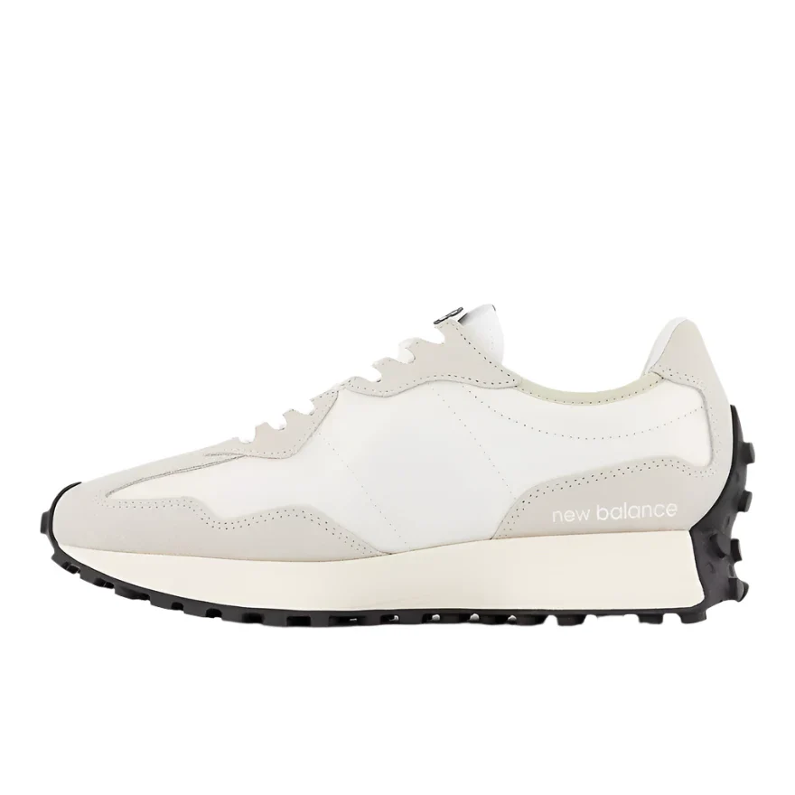 WOMEN'S NEW BALANCE 327 | SEA SALT / WHITE / BLACK - Image 4