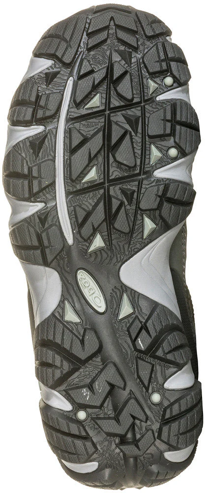 WOMEN'S OBOZ SAWTOOTH II LOW WATERPROOF | FROST GRAY / SAGE - Image 5