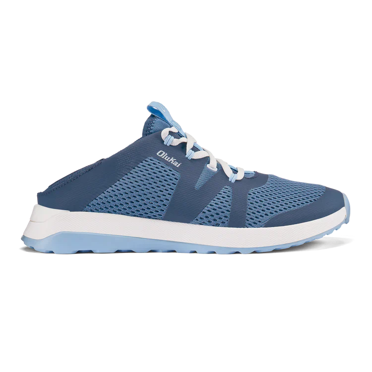 WOMEN'S OLUKAI HUIA SNEAKER | VINTAGE BLUE / SEA ICE - Image 4