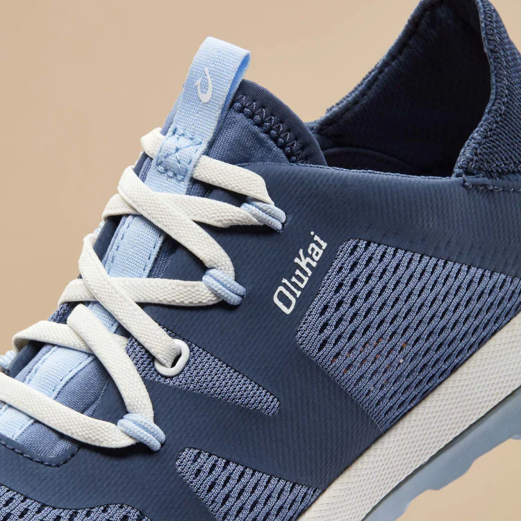 WOMEN'S OLUKAI HUIA SNEAKER | VINTAGE BLUE / SEA ICE - Image 5