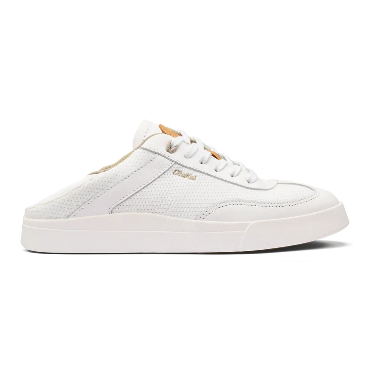 WOMEN'S OLUKAI KILEA SNEAKER | WHITE / WHITE - Image 2