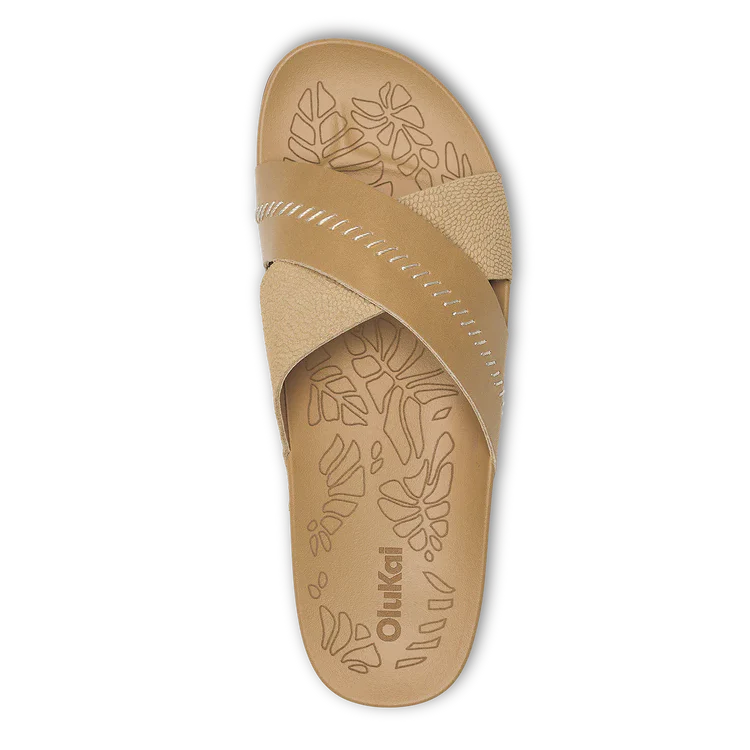 WOMEN'S OLUKAI KIPE'A 'OLU | WARM SAND / WARM SAND - Image 3