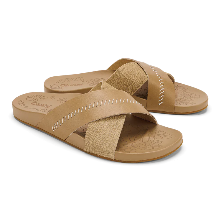 WOMEN'S OLUKAI KIPE'A 'OLU | WARM SAND / WARM SAND - Image 5